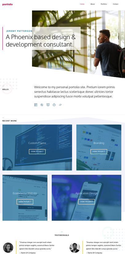 web design development ex2
